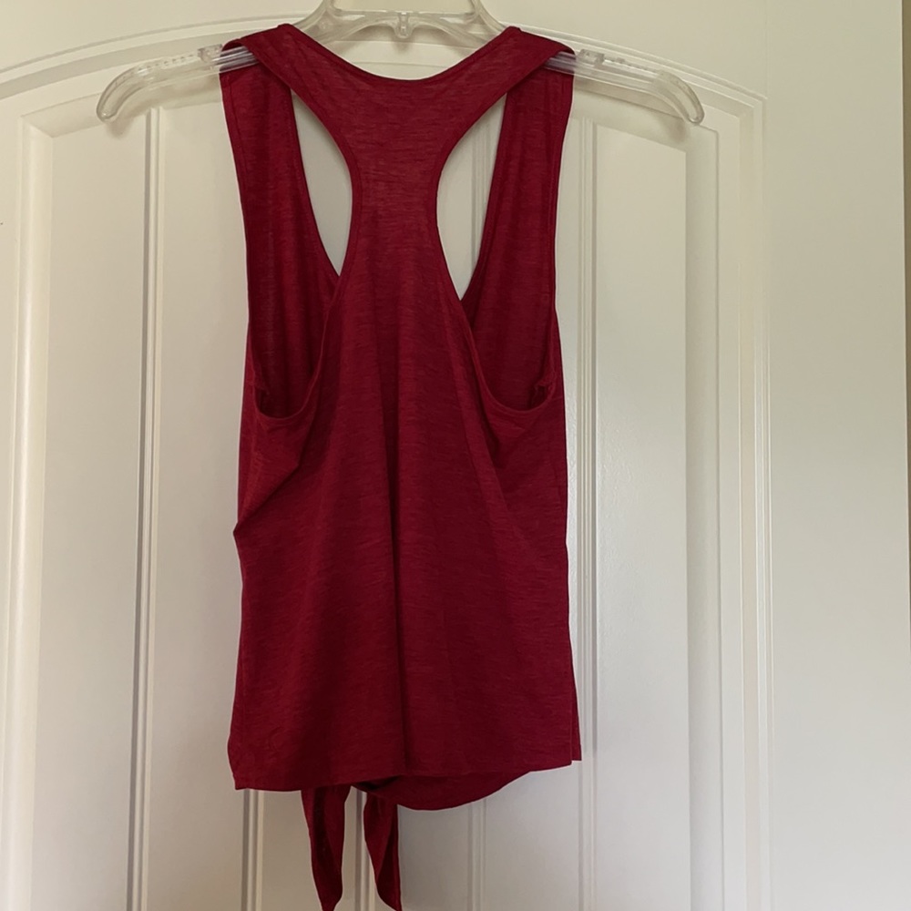 Zyia red side tie razorback. - Picture 5 of 5